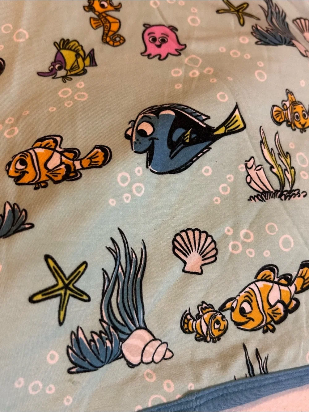 Little Sleepies Disney Nemo's Reef Large Cloud Blanket